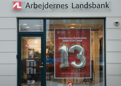 Danskernes foretrukne bank 13 år i træk